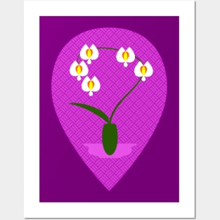 Orchid Posters and Art